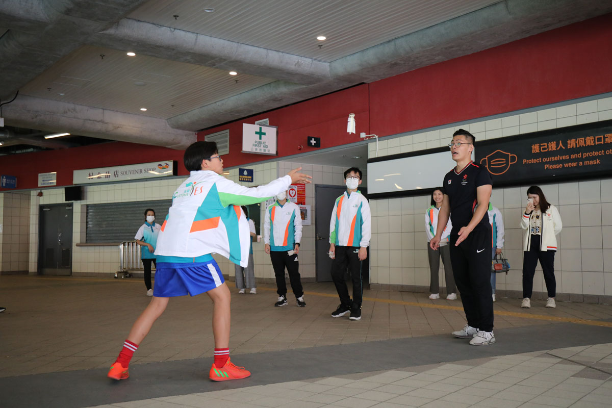奧運大樓導賞「體」驗 — 足毽班-活動花絮6